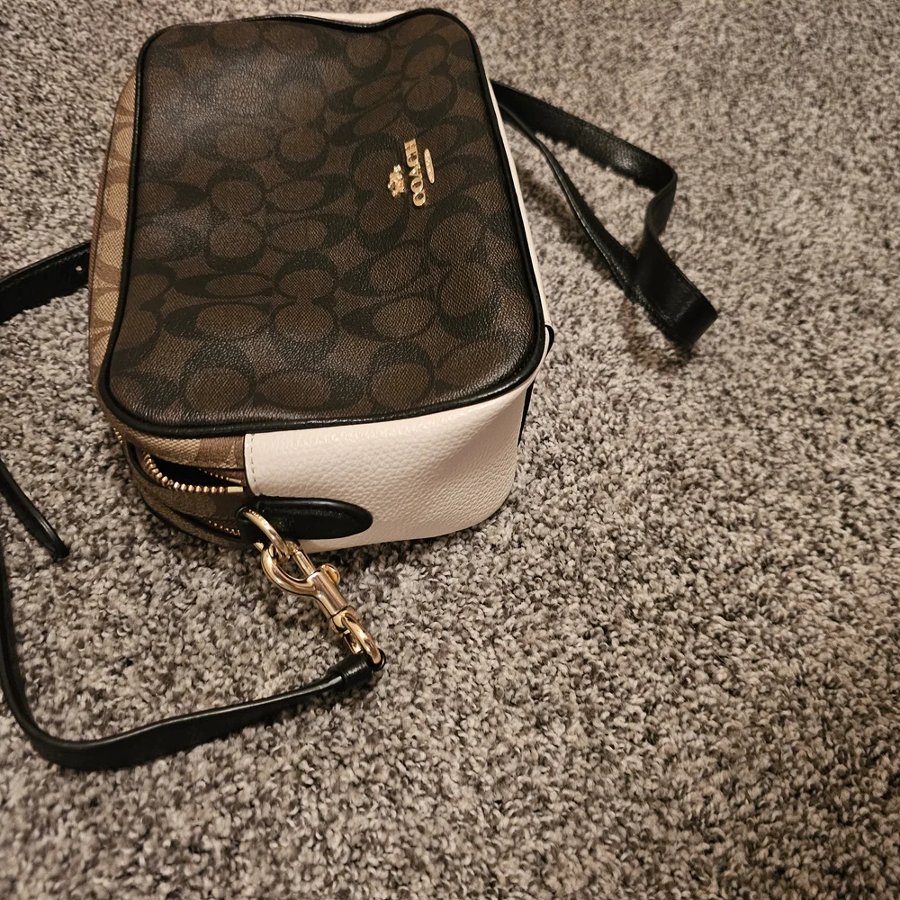 Coach Black and Brown Crossbody Bag - Picture 2 of 3